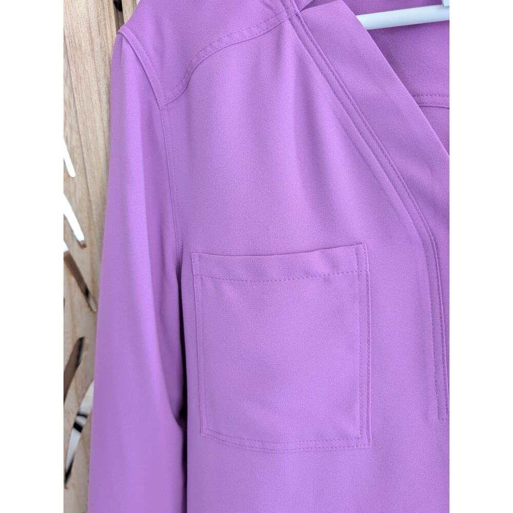 Nine West Purple Women's Blouse Medium - Picture 5 of 7
